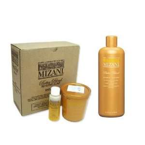  Mizani Butter Blend Relaxer 4 kit + Hair Bath Shampoo 33 