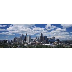  Clouds over a City, Calgary, Alberta, Canada by Panoramic 