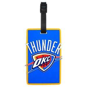 Oklahoma City Thunder   NBA Soft Luggage Bag Tag Sports 