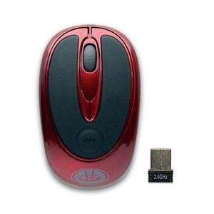Gear Head, 2.4GHz Wireless Mouse Red (Catalog Category Input Devices 