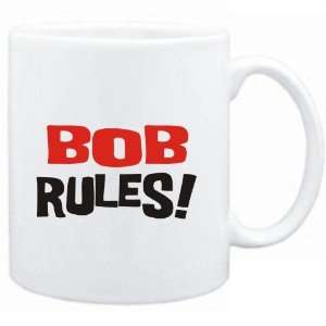  Mug White  Bob rules  Male Names