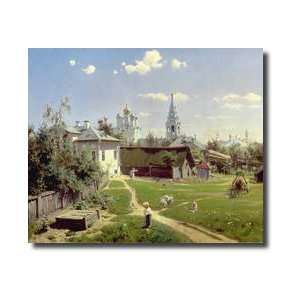 Small Yard In Moscow 1878 Giclee Print