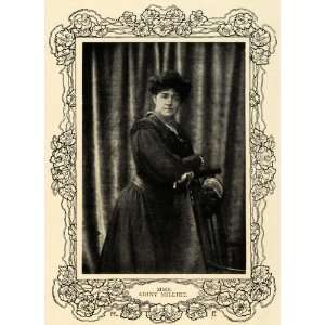  1906 Print Adiny Milliet Portrait World Renown French 