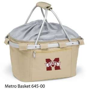 Mississippi State Embroidery Metro Basket Collapsible, insulated 
