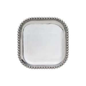    Mariposa Pearled Baubles Small Square Platter