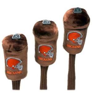  Cleveland Browns NFL 3 Pack Headcovers