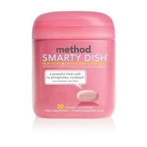 method Smarty Dish, Non Toxic Dishwasher Detergent, Pink Grapefruit 20 