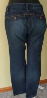 NWT Ann Taylor Loft med wash slim leg trouser jeans 4  