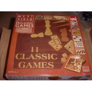  WEST FIELD COLLECTION 11 CLASSIC GAMES Toys & Games