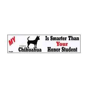  Smarter Chihuahua Sticker Automotive