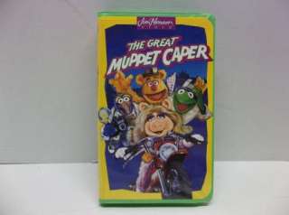 The Great Muppet Caper   VHS Kids Movie video tape Jim Henson 
