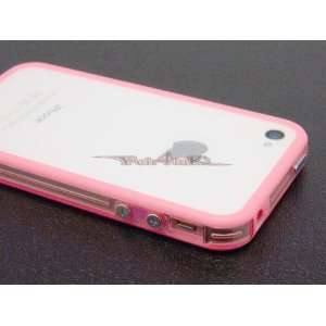  BRAND NEW PINK TPU GEL CLEAR PROTECTIVE BUMPER CASE COVER 