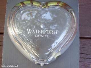 Waterford SIREN HEART CANDY JEWELRY DISH BOWL LOVE NIB  