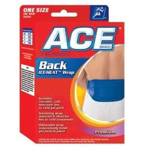  Ace Ice/heat Back Wrap With Gel Pack [Health and Beauty 