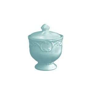  Skyros Designs Isabella Covered Sugar Bowl   Ice Blue 