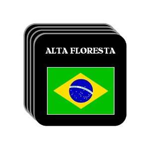  Brazil   ALTA FLORESTA Set of 4 Mini Mousepad Coasters 