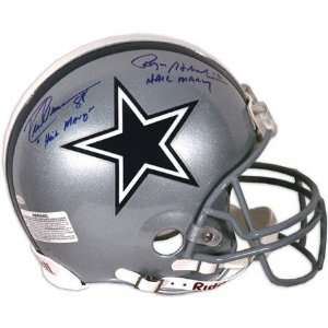 Roger Staubach & Drew Pearson Dallas Cowboys  Hail Mary  Autographed 