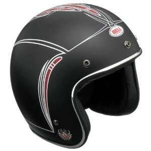  Bell Custom 500 Skratch Pin Stripe Helmet   X Large/Black 