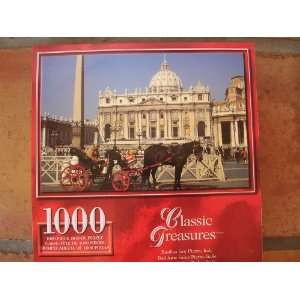   Piece Jigsaw Puzzle ; Classic Treasures ; Basilica San Pietro Italy