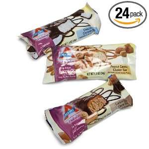   Coconut & Peanut Caramel Cluster), 1.4 and 1.2 Ounce Bars (Pack of 24