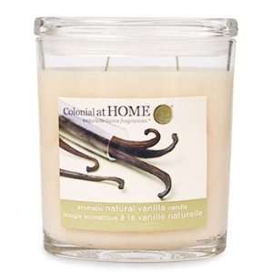  Colonial At Home Vanilla Cream Oval Jar Candle 22 Oz 