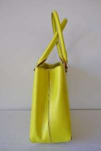 NWT KATE SPADE CITRONELLA YELLOW ELENA WELLESLEY LEATHER PURSE BAG 