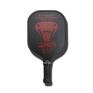  Stryker Pickleball Paddle   Graphite   Red Sports 