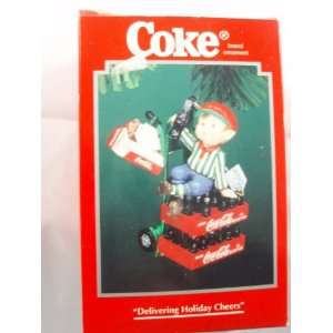  Coke Coca Cola Ornament Delivering Holiday Cheers