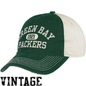  Reebok Green Bay Packers Green Cream Established Lineage 