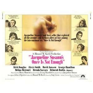 Jacqueline Susanns Once is Not Enough Original Movie Poster, 28 x 22 