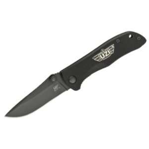  Uzi Knives 44B Silver Series Mini Echo Linerlock Knife 