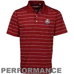   2012 Ryder Cup Red Stripe Sweeten Performance Polo