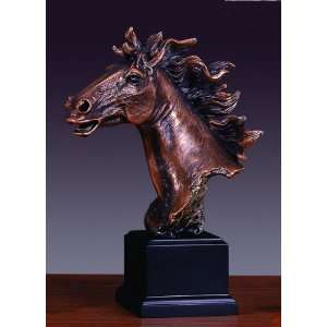  Horse Bust Statue 