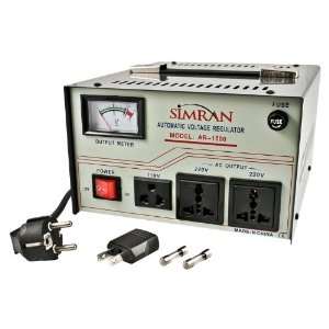 Simran AR 1500 1500 Watt Heavy Duty Voltage Regulator/Stabilizer with 