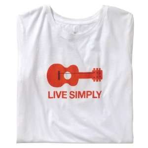  Patagonia Womens Live Simply T Shirt (White)   L Sports 