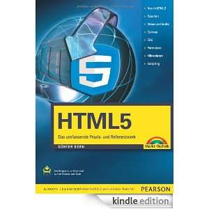 HTML5 Kompendium (German Edition) Günter Born  Kindle 