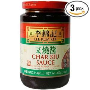 Lee Kum Kee Char Siu Chinese Barbecue Sauce, 14 Ounce Jars (Pack of 3 