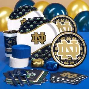  Dame Fighting Irish College Deluxe Party Pack for 16 Toys & Games