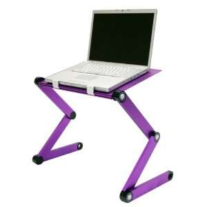   Laptop Table Portable Bed Tray Book Stand, X7 Purple Computers