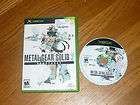 metal gear solid 2 substance xbox 2002 game and case