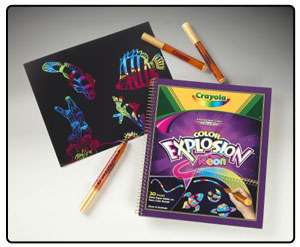 Crayola Color Explosion Twin Pack Black
