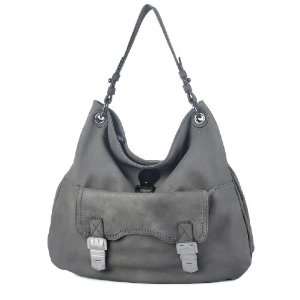  Dark Gray Deyce Lucy Quality PU Women Satchel Bag Handbag to match 