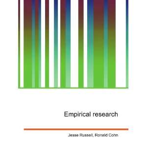  Empirical research Ronald Cohn Jesse Russell Books