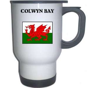  Wales   COLWYN BAY White Stainless Steel Mug Everything 