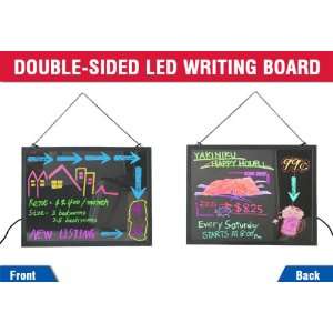   Two Side LED Writing Board Sign Lighted Display Signs