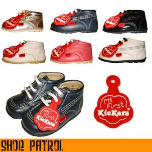 Kickers Kick Hi Baby Boots / Shoe Size Inf UK 1   4.5  