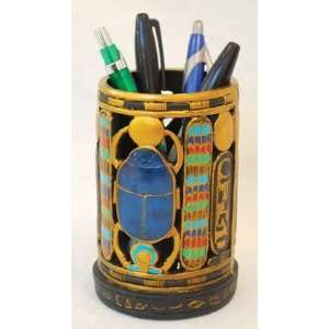  Egyptian Pen Cup Holder 