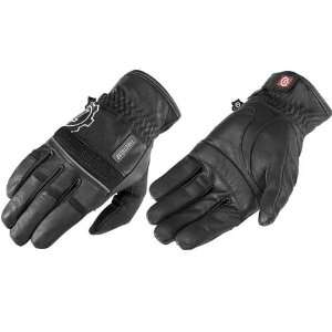  FirstGear Highway Mens Leather Street Motorcycle Gloves 