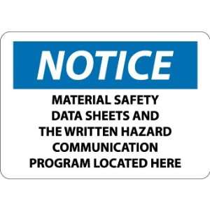 SIGNS MATERIAL SAFETY DATA SHEETS