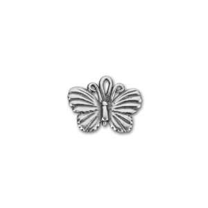   Plated Pewter Common Wood Nymph Butterfly Charm Arts, Crafts & Sewing